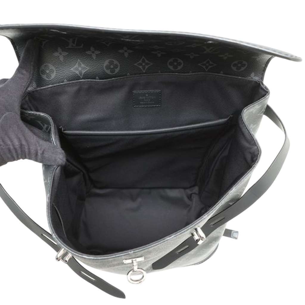 Louis Vuitton Monogram Eclipse Steamer Black Good - Model View