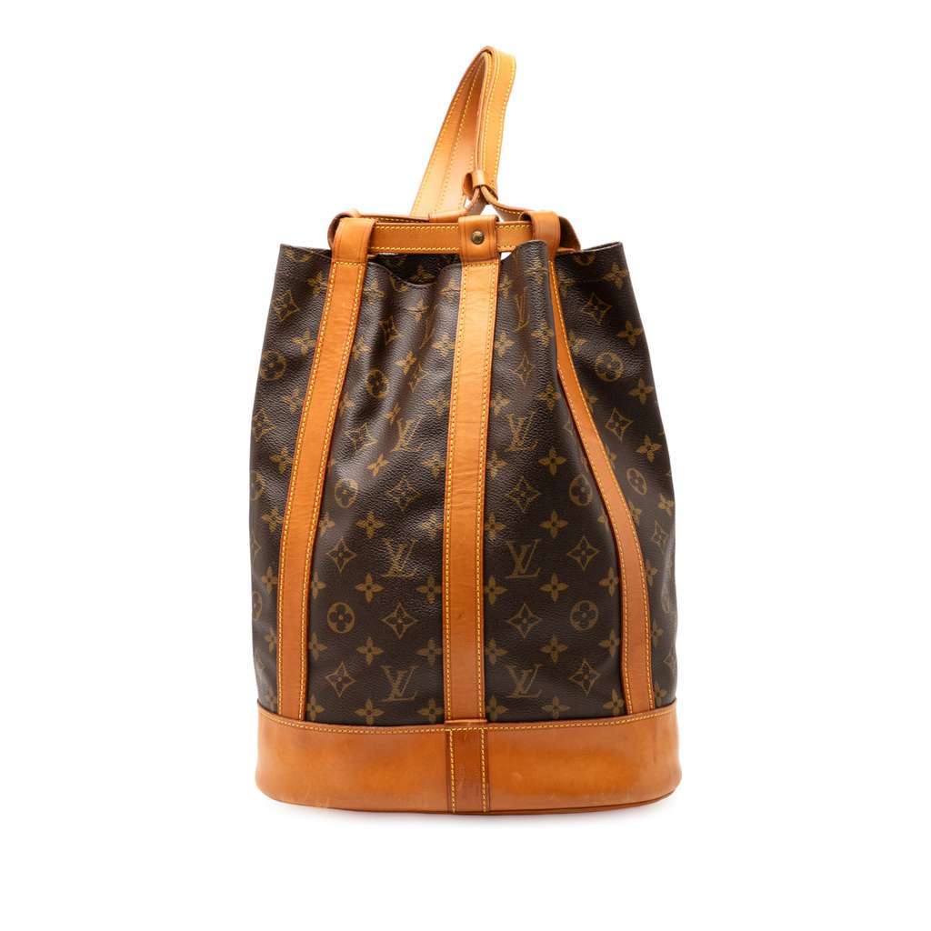Louis Vuitton Monogram Randonnee PM Brown Good - Front View