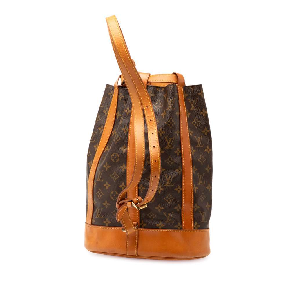 Louis Vuitton Monogram Randonnee PM Brown Good - Back View
