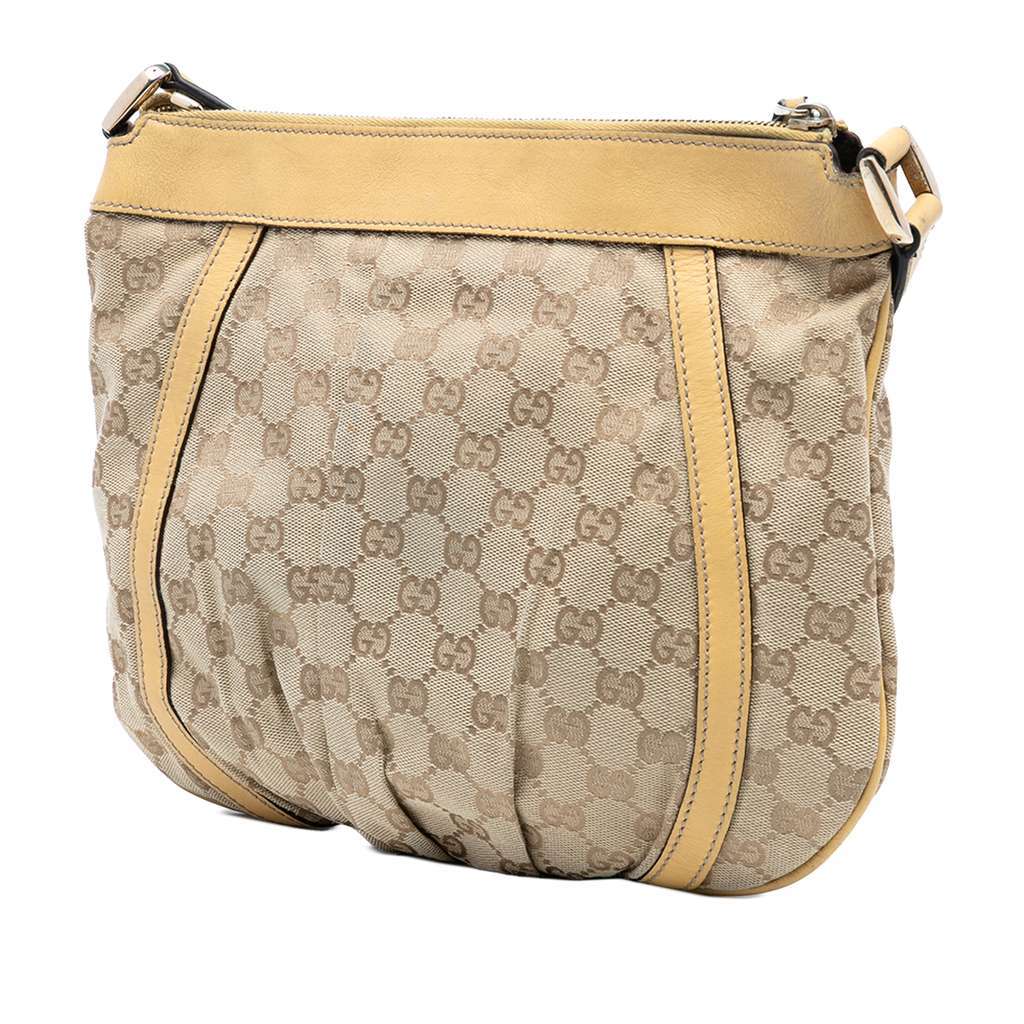 Gucci GG Canvas Abbey D Ring Crossbody Brown Canvas Very good - Back View