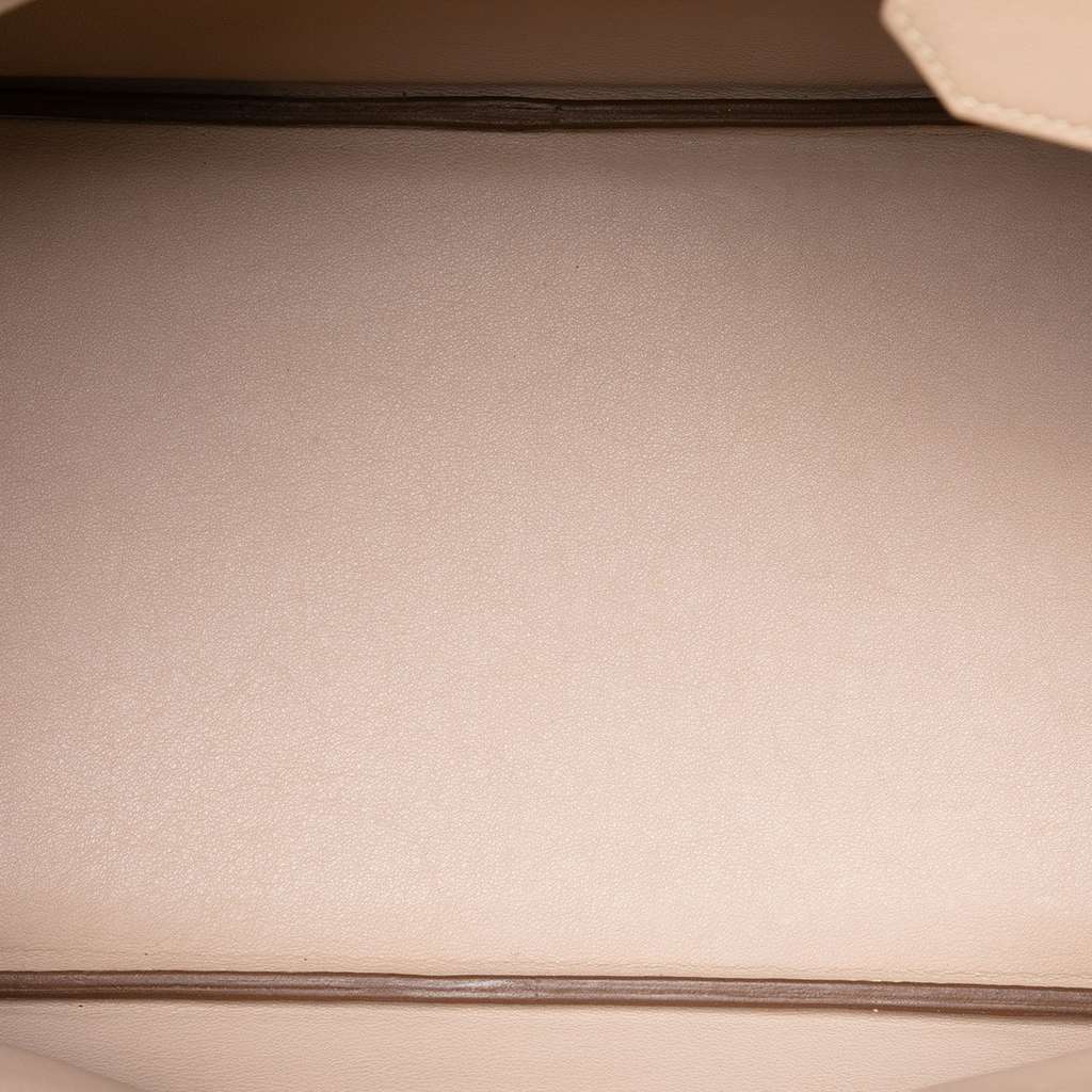 Hermès Swift Ghillies Birkin Retourne 35 Brown Canvas Very good condition - Model View