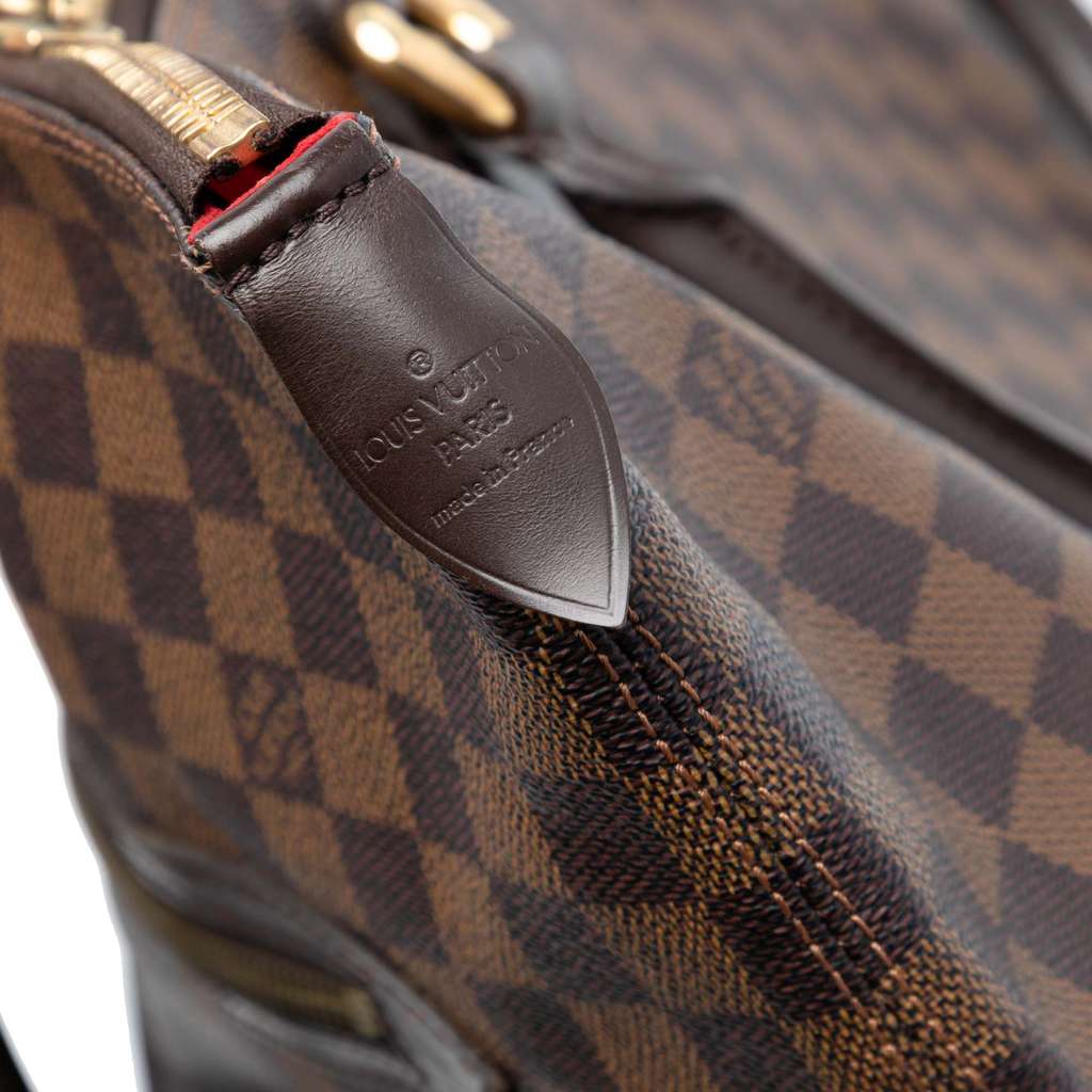 Louis Vuitton Damier Ebene Saleya GM Brown Very good - Box View