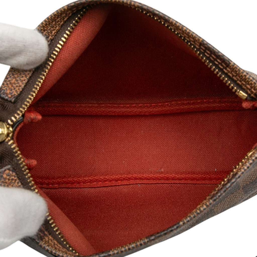 Louis Vuitton Damier Ebene Trousse Pochette Brown Very good - Model View