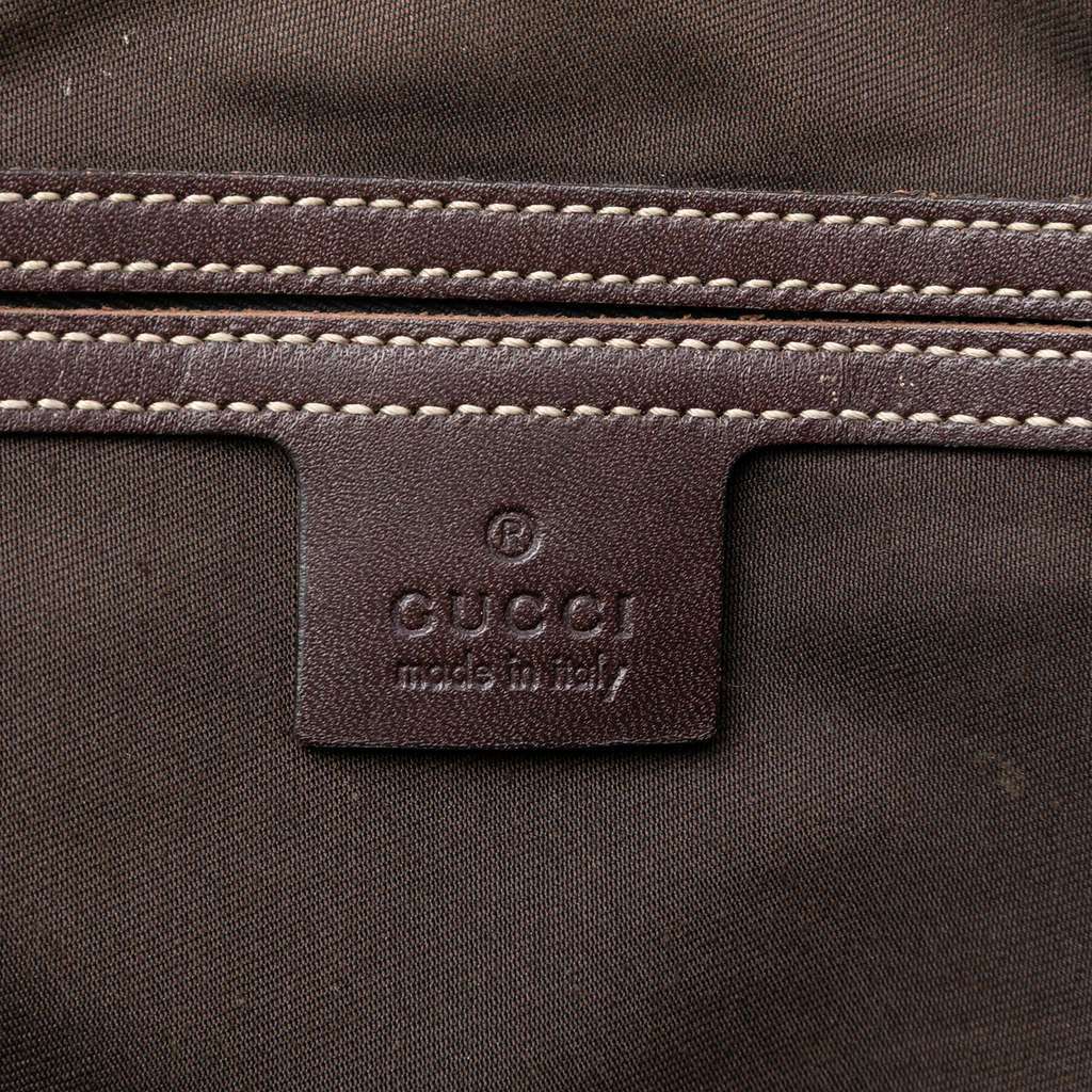 Gucci GG Supreme Joy Vertical Tote Brown Canvas Very good condition - Box View