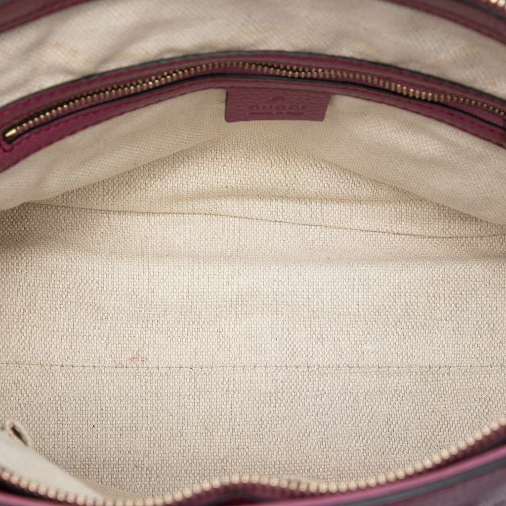 Gucci Small Leather Soho Cellarius Satchel Pink Leather Very good condition - Model View
