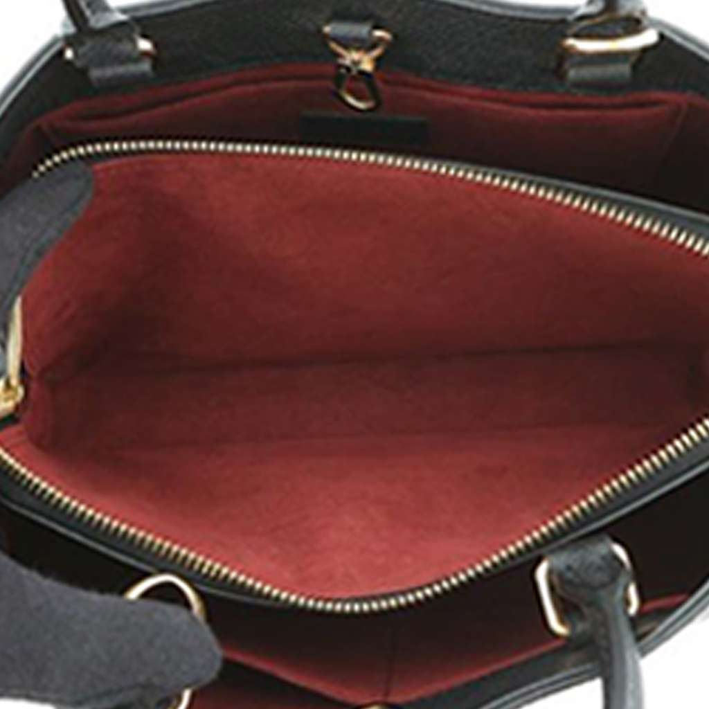 Louis Vuitton Bicolor Monogram Empreinte Giant Montaigne BB Black Leather Very good condition - Model View