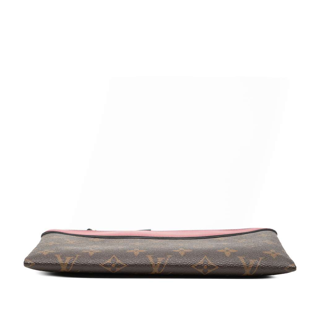 Louis Vuitton Monogram Pochette Tuileries Brown Good - Inside View
