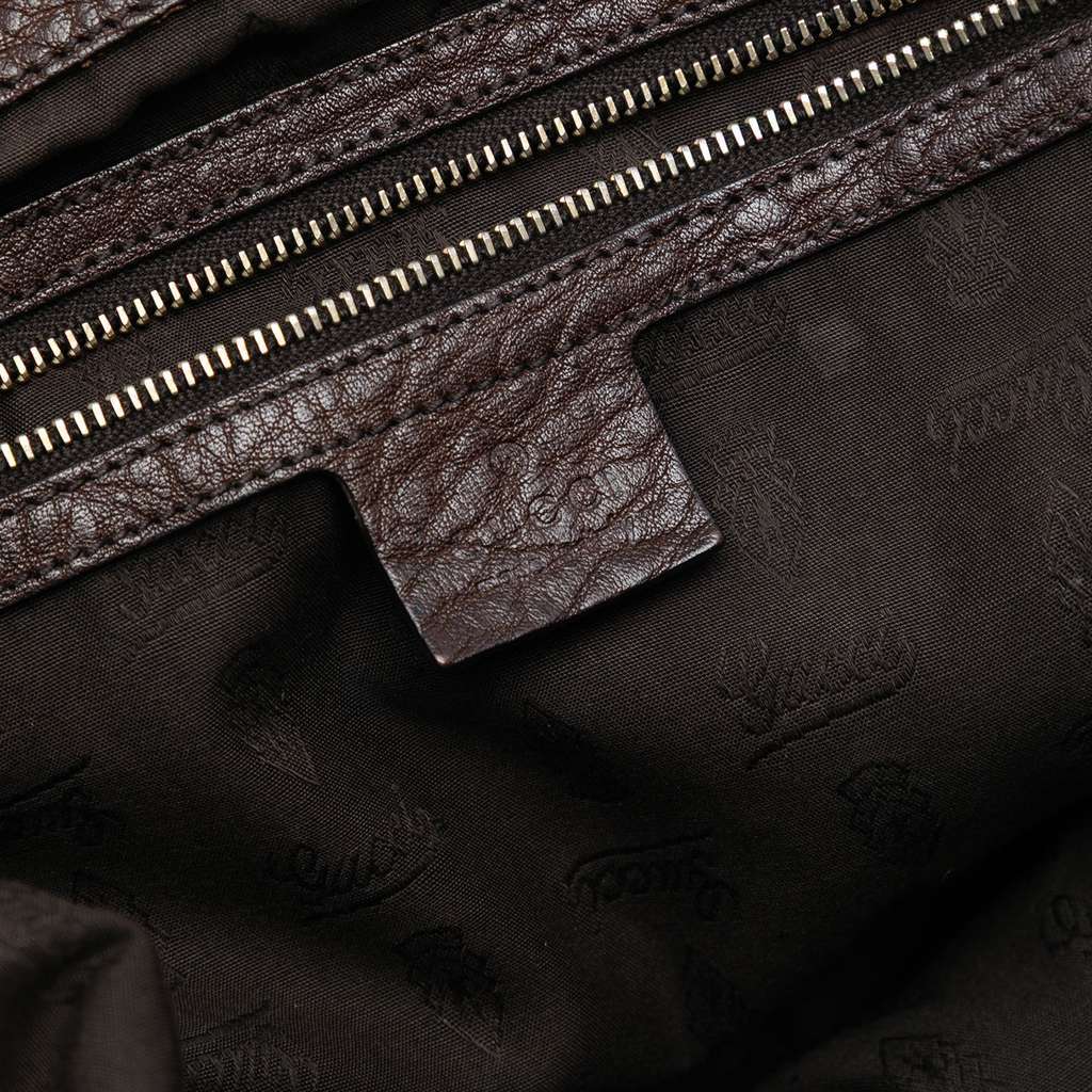 Gucci Large GG Canvas GG Charm Tote Brown Canvas Good - Box View