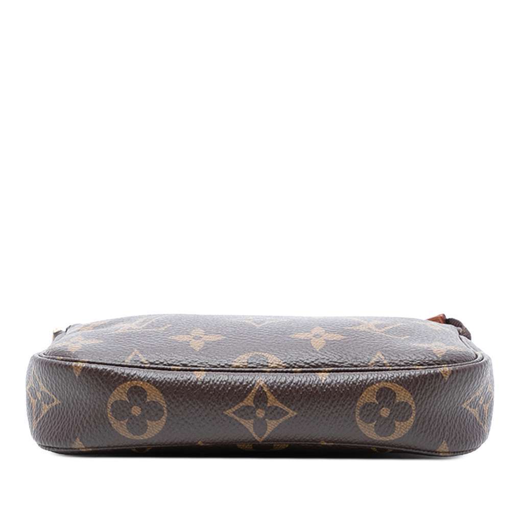 Louis Vuitton Monogram Mini Pochette Accessoires Brown Very good - Inside View
