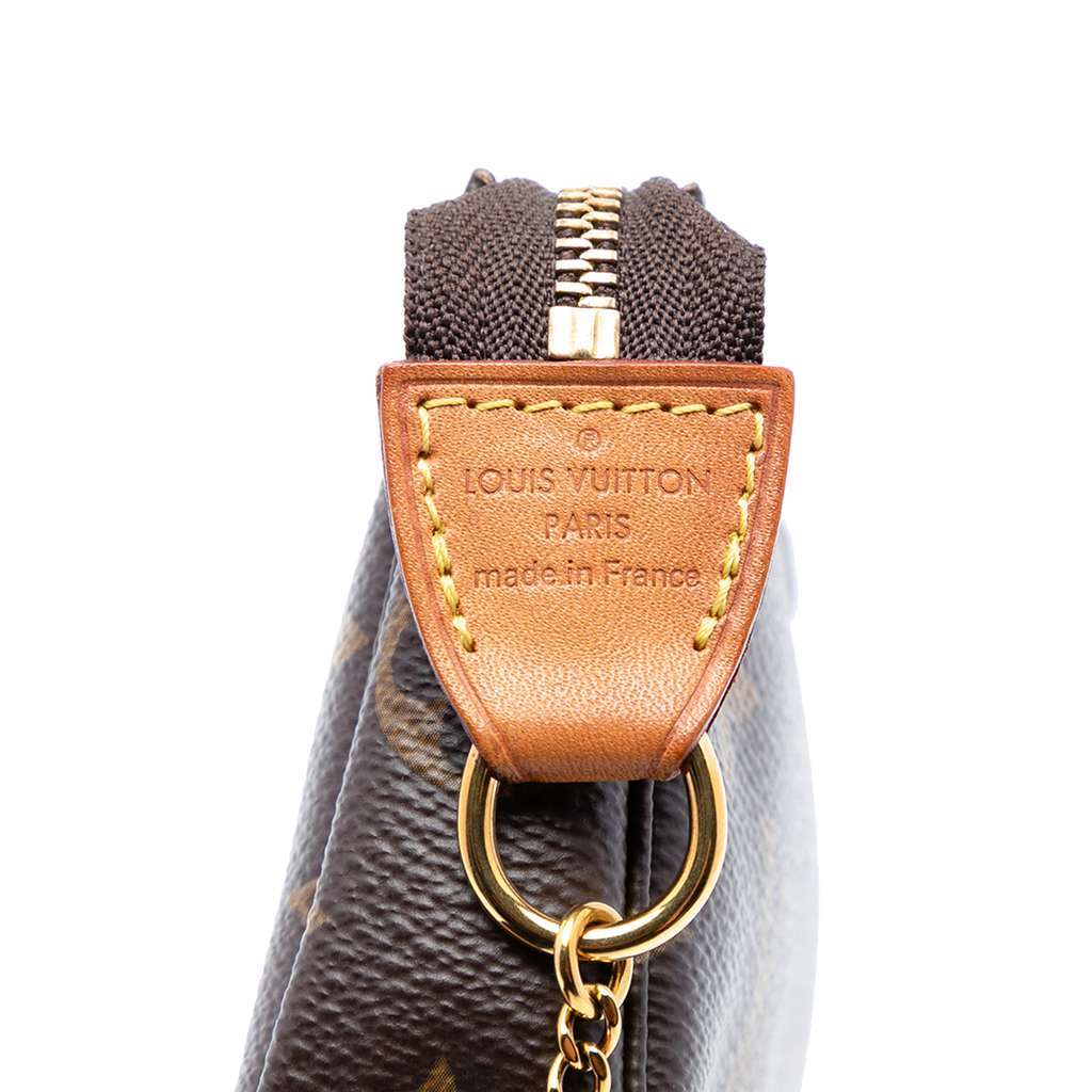 Louis Vuitton Monogram Mini Pochette Accessoires Brown Very good - Box View