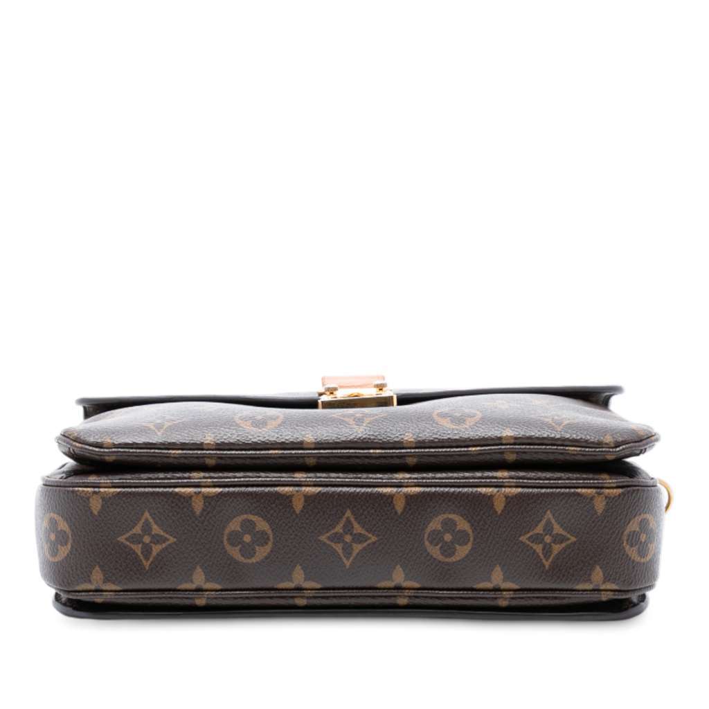 Louis Vuitton Monogram Pochette Metis Brown Good - Inside View