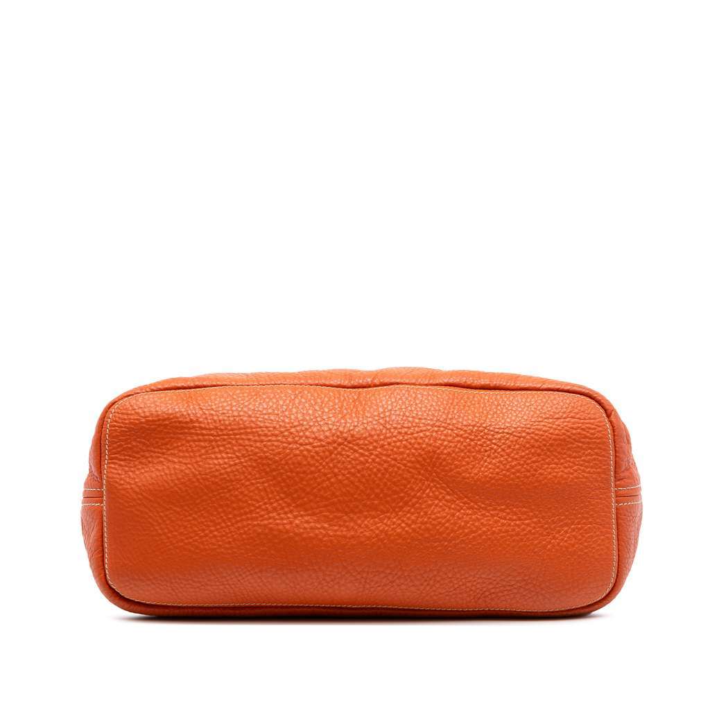 Prada Vitello Daino Hobo Orange Leather Very good condition - Inside View