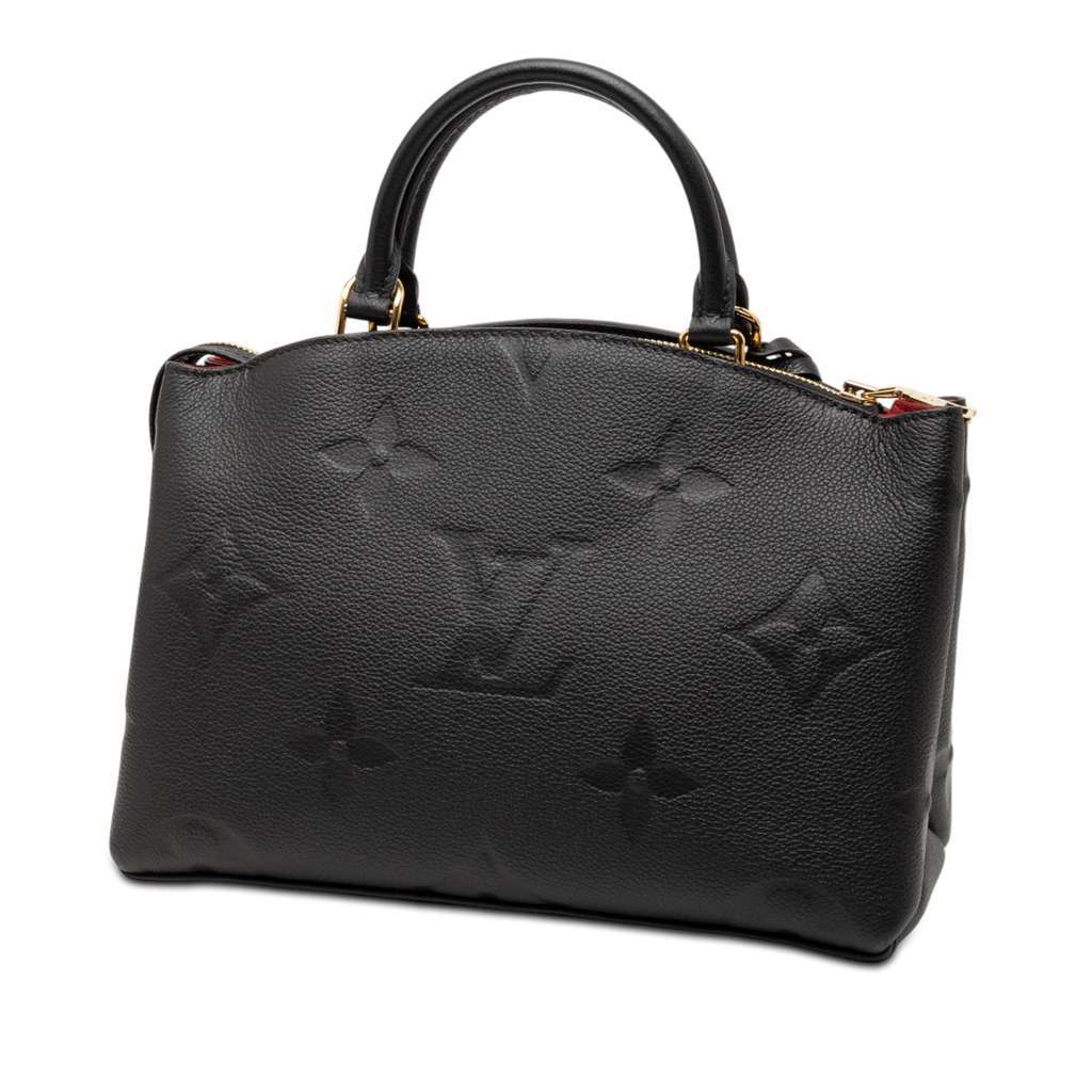 Louis Vuitton Monogram Empreinte Petit Palais Black Leather Very good - Back View