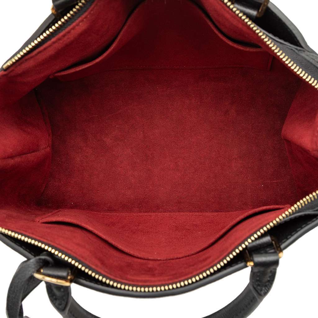 Louis Vuitton Monogram Empreinte Petit Palais Black Leather Very good - Model View
