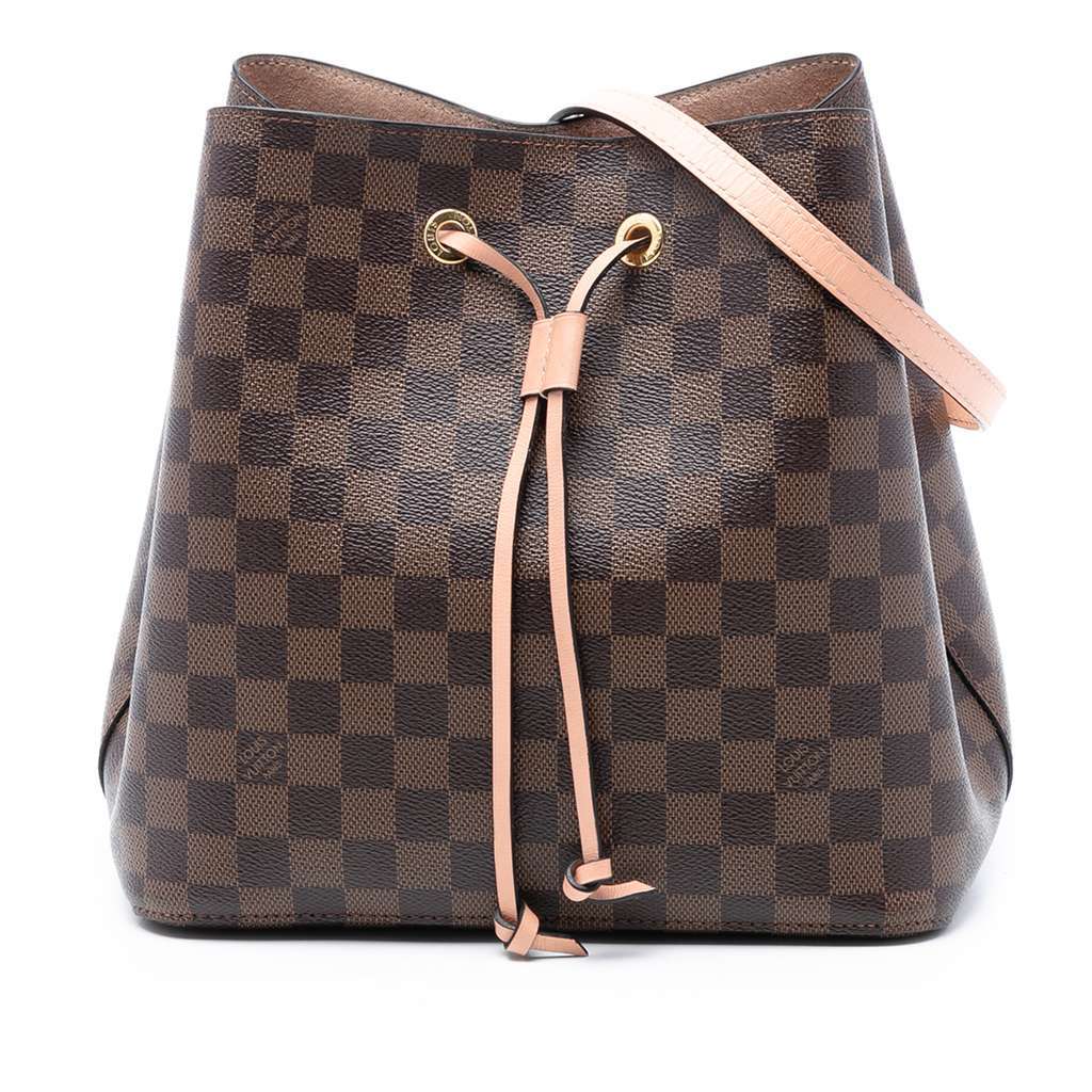 Louis Vuitton Damier Ebene NeoNoe MM Brown Good - Front View
