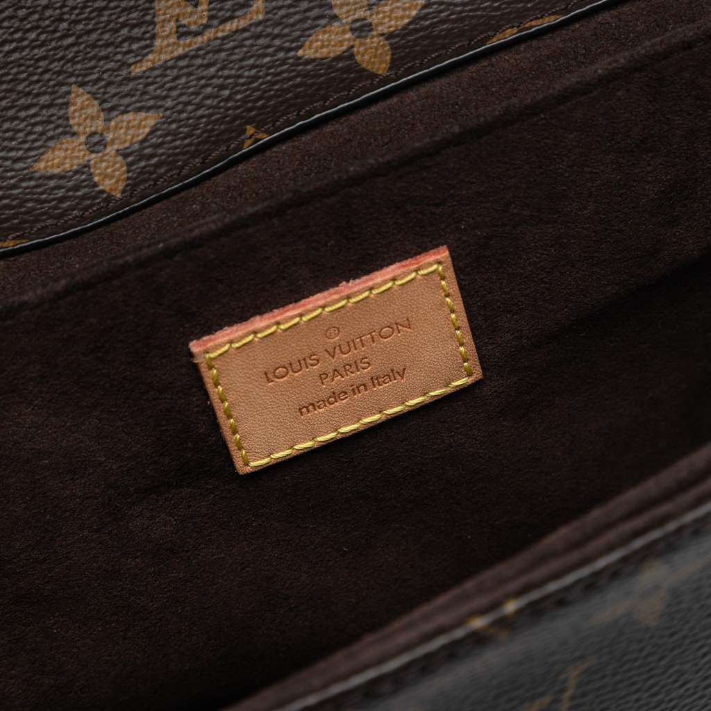 Louis Vuitton Monogram Pochette Metis Brown Good - Box View