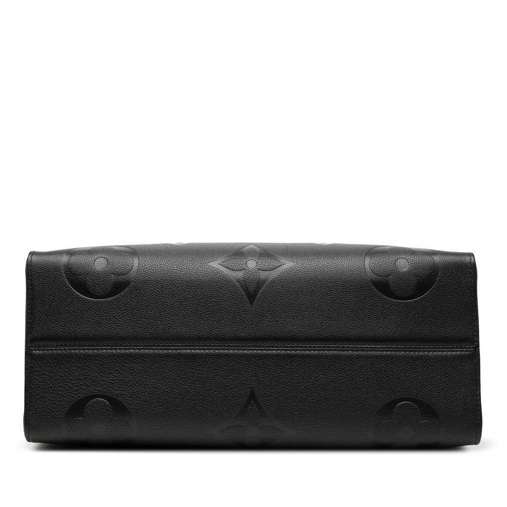 Louis Vuitton Monogram Empreinte Onthego GM Black Leather Very good condition - Inside View