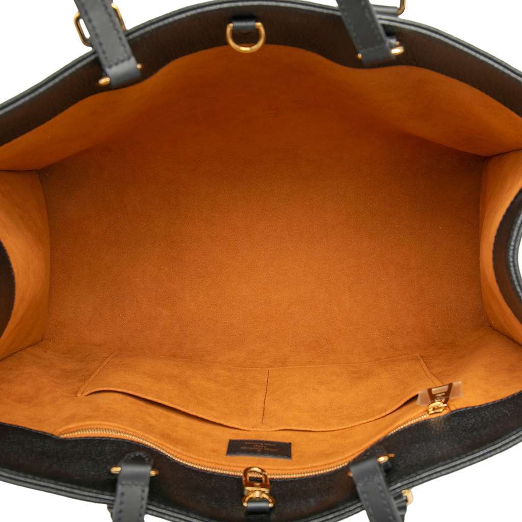 Louis Vuitton Monogram Empreinte Onthego GM Black Leather Very good condition - Model View