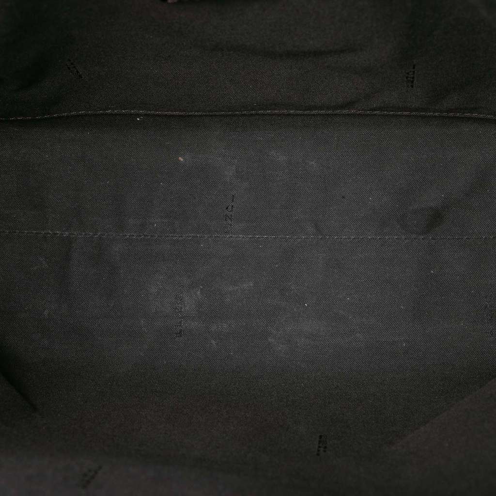 Fendi Zucchino Canvas Tote Brown Canvas Very good - Model View