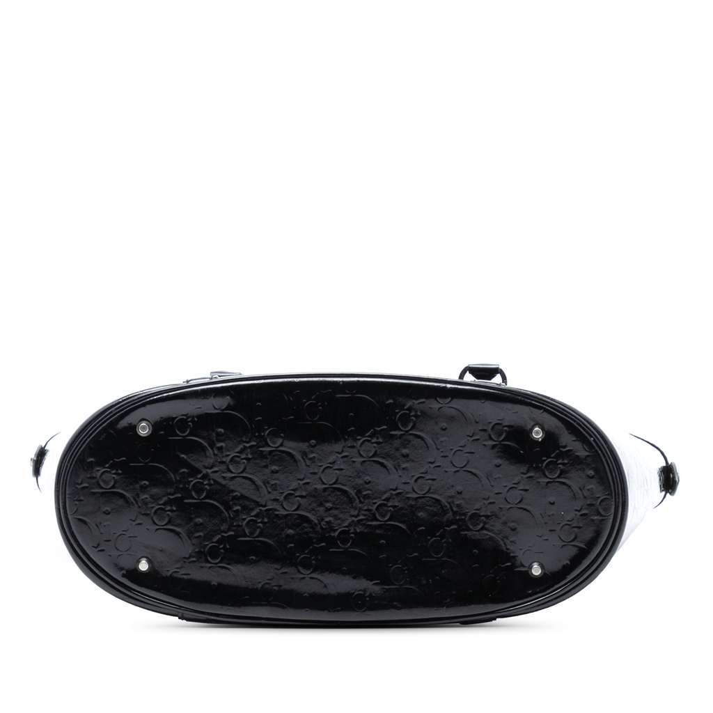 Dior Diorissimo Trotter Patent Tote Black Leather Very good - Inside View