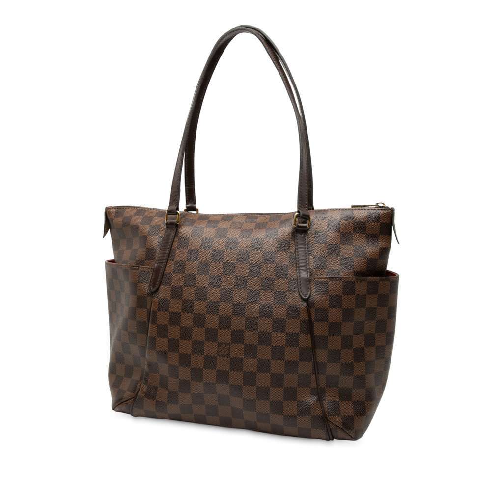 Louis Vuitton Damier Ebene Totally MM Brown Good condition - Back View