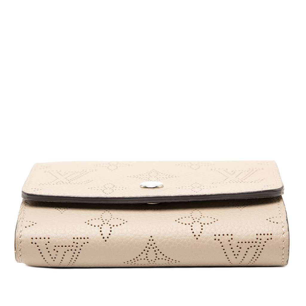 Louis Vuitton Monogram Mahina Iris Compact Wallet Brown Leather Very good condition - Inside View