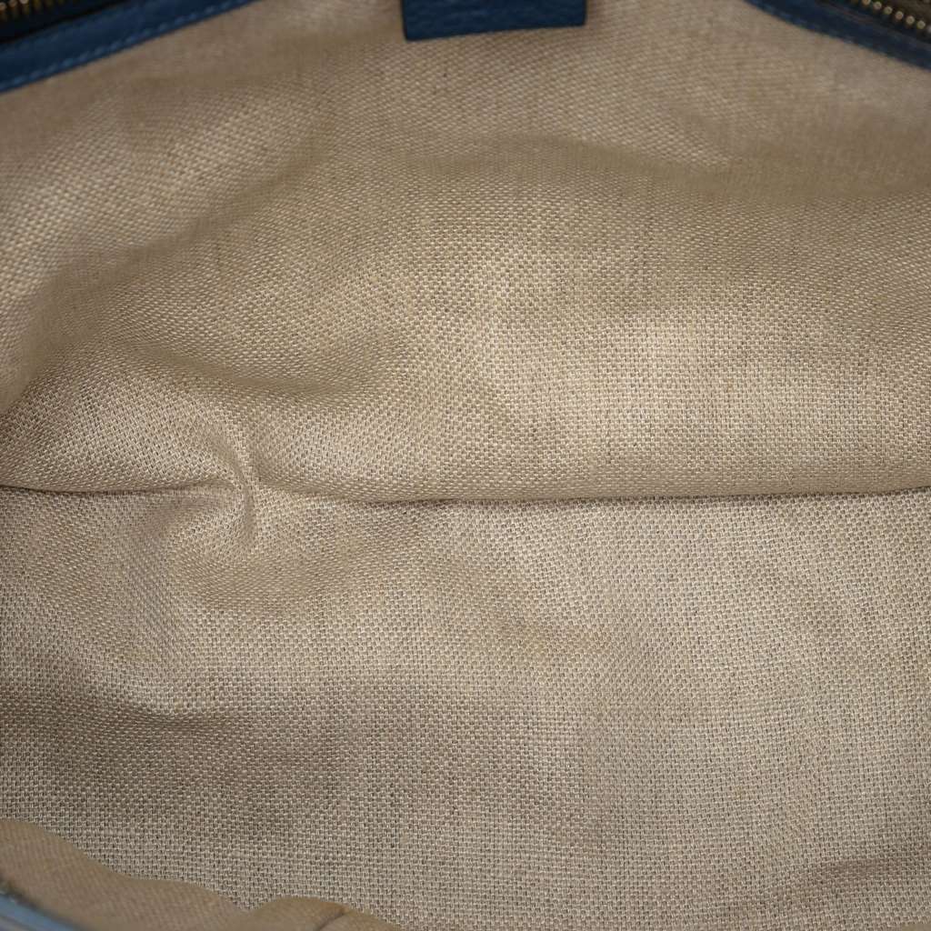 Gucci GG Canvas Convertible Tote Brown Canvas Very good - Model View