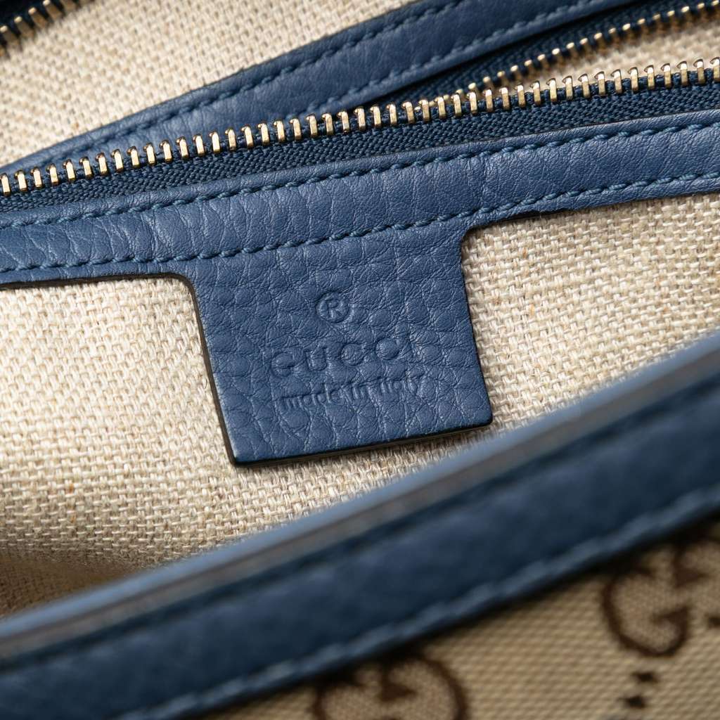 Gucci GG Canvas Convertible Tote Brown Canvas Very good - Box View