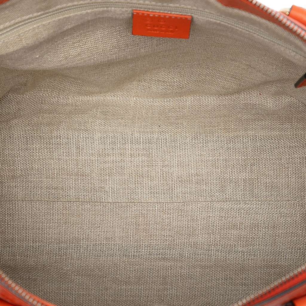 Gucci Small Microguccissima Joy Satchel Orange Leather Very good condition - Model View