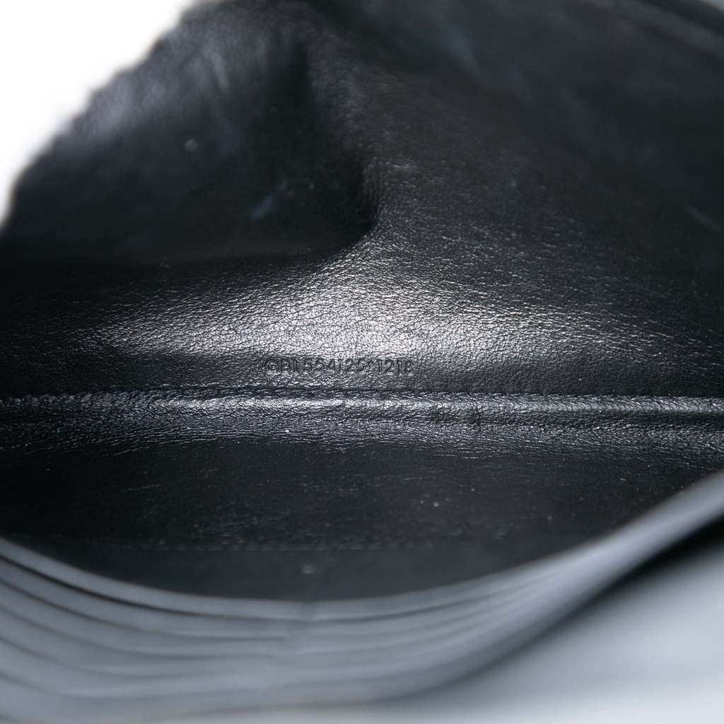 Saint Laurent Medium Patent Vicky Crossbody Black Leather Very good - Box View