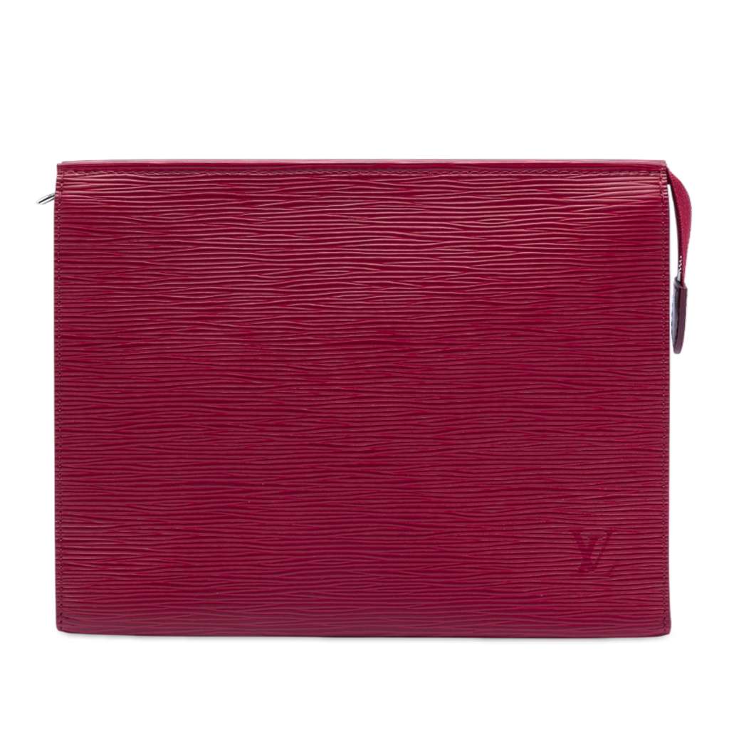 Louis Vuitton Epi Toiletry Pouch 26 Pink Leather Good - Front View
