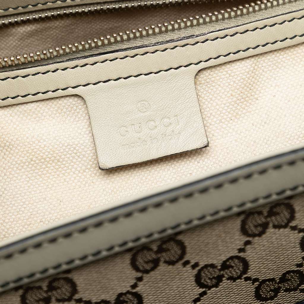 Gucci Large GG Canvas Emily Shoulder Bag Brown Canvas Very good - Box View