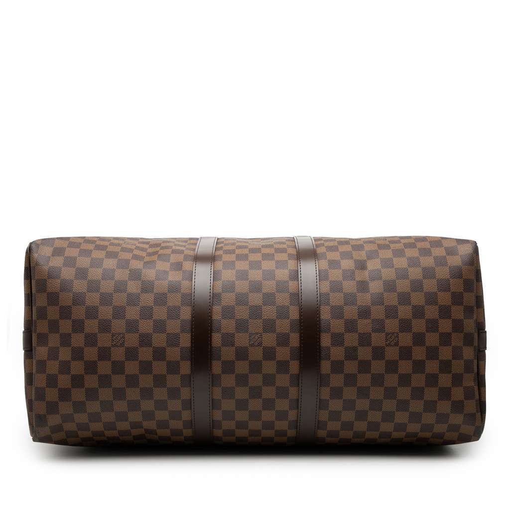 Louis Vuitton Damier Ebene Keepall Bandouliere 55 Brown Very good condition - Inside View