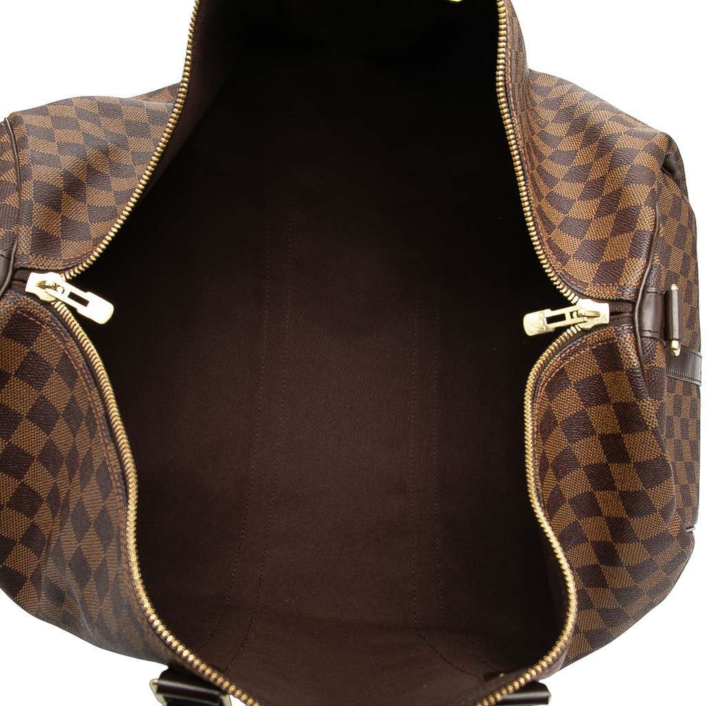Louis Vuitton Damier Ebene Keepall Bandouliere 55 Brown Very good condition - Model View