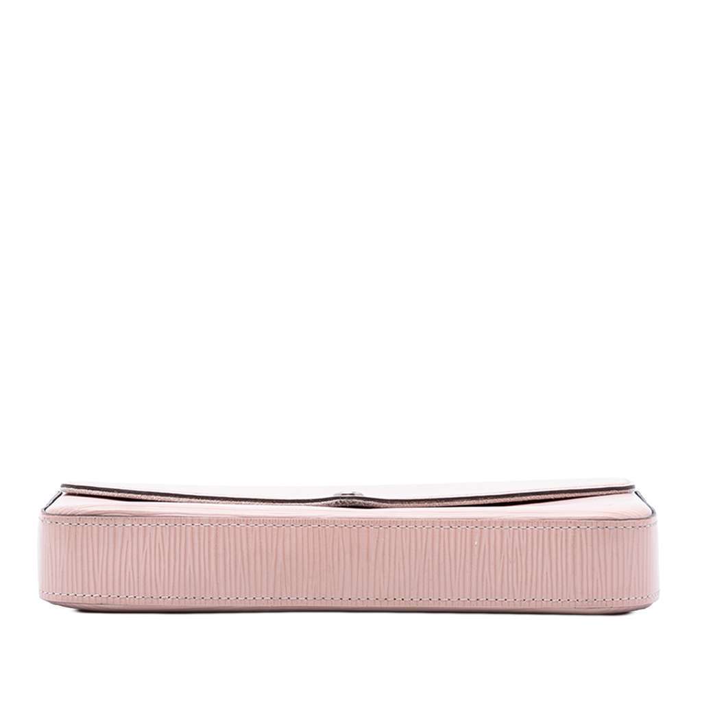 Louis Vuitton Epi Pochette Felicie Pink Leather Very good - Inside View