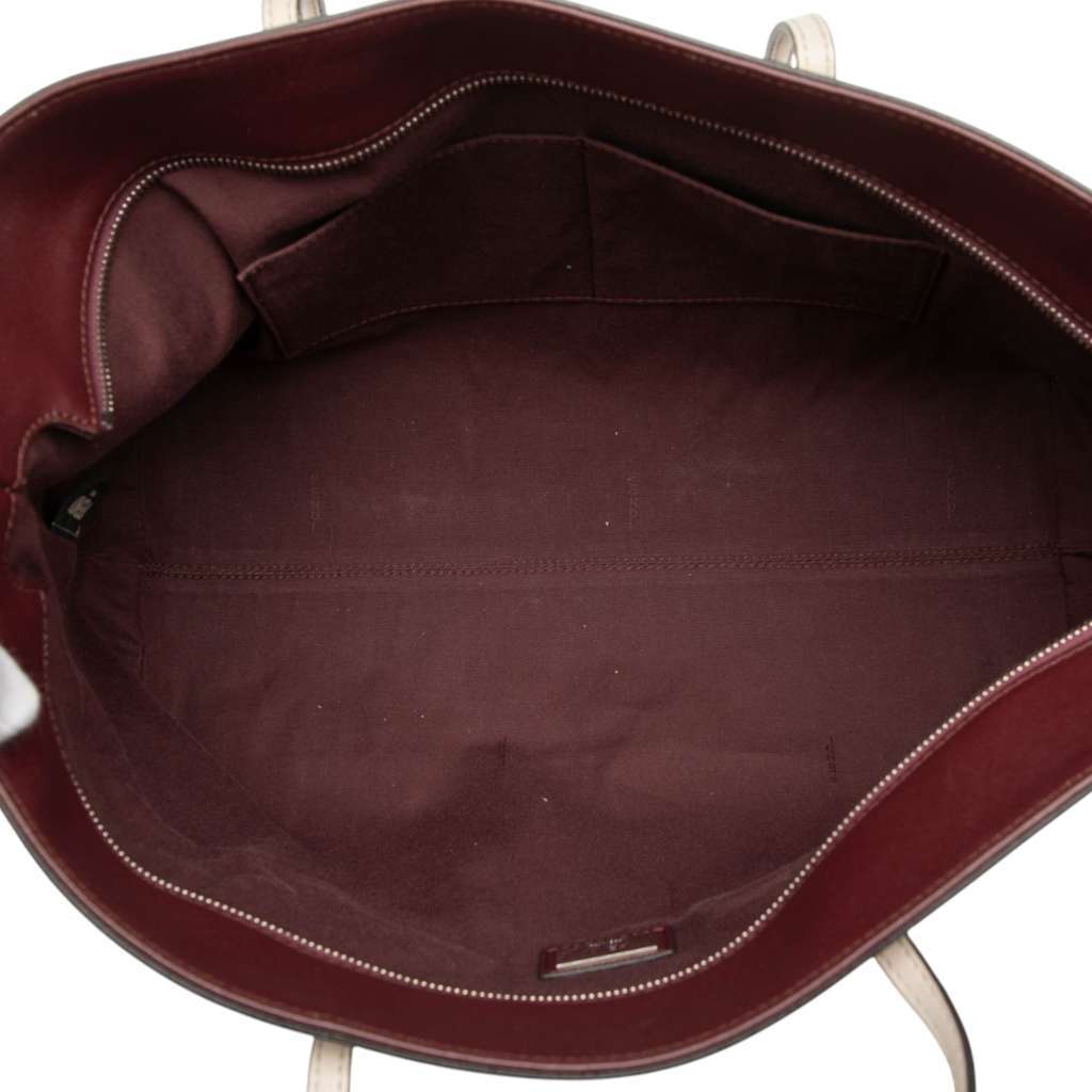 Fendi Medium Leather Monster Roll Tote Brown Leather Very good condition - Model View
