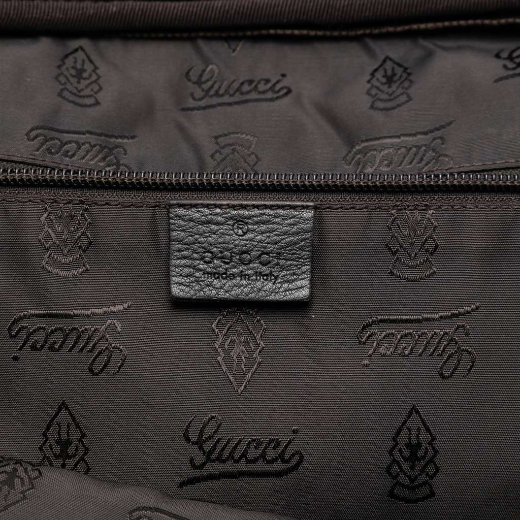 Gucci Guccissima Business Bag Brown Leather Good - Box View