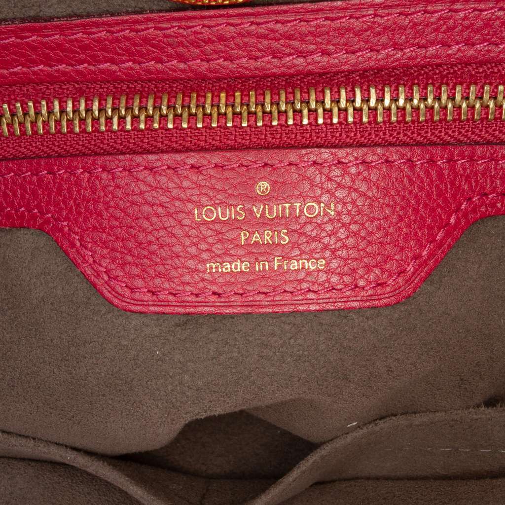 Louis Vuitton Monogram Mahina Cirrus PM Red Leather Very good condition - Box View