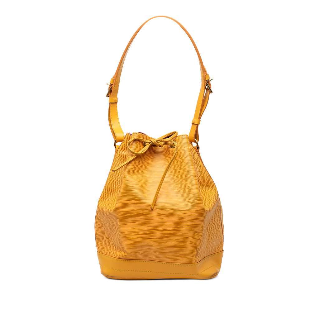 Louis Vuitton Epi Noe GM Yellow Leather Very good condition - Front View