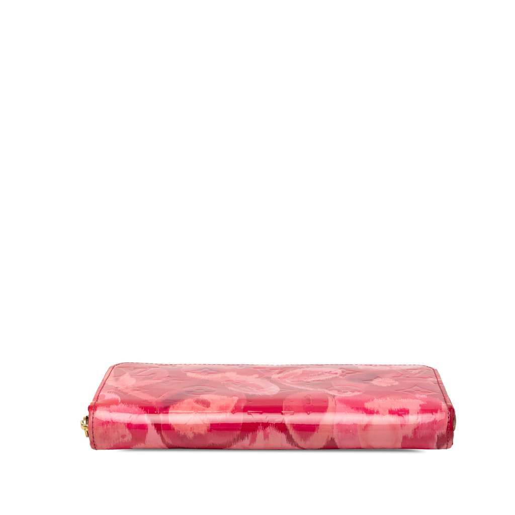 Louis Vuitton Monogram Vernis Ikat Zippy Wallet Pink Leather Very good - Inside View