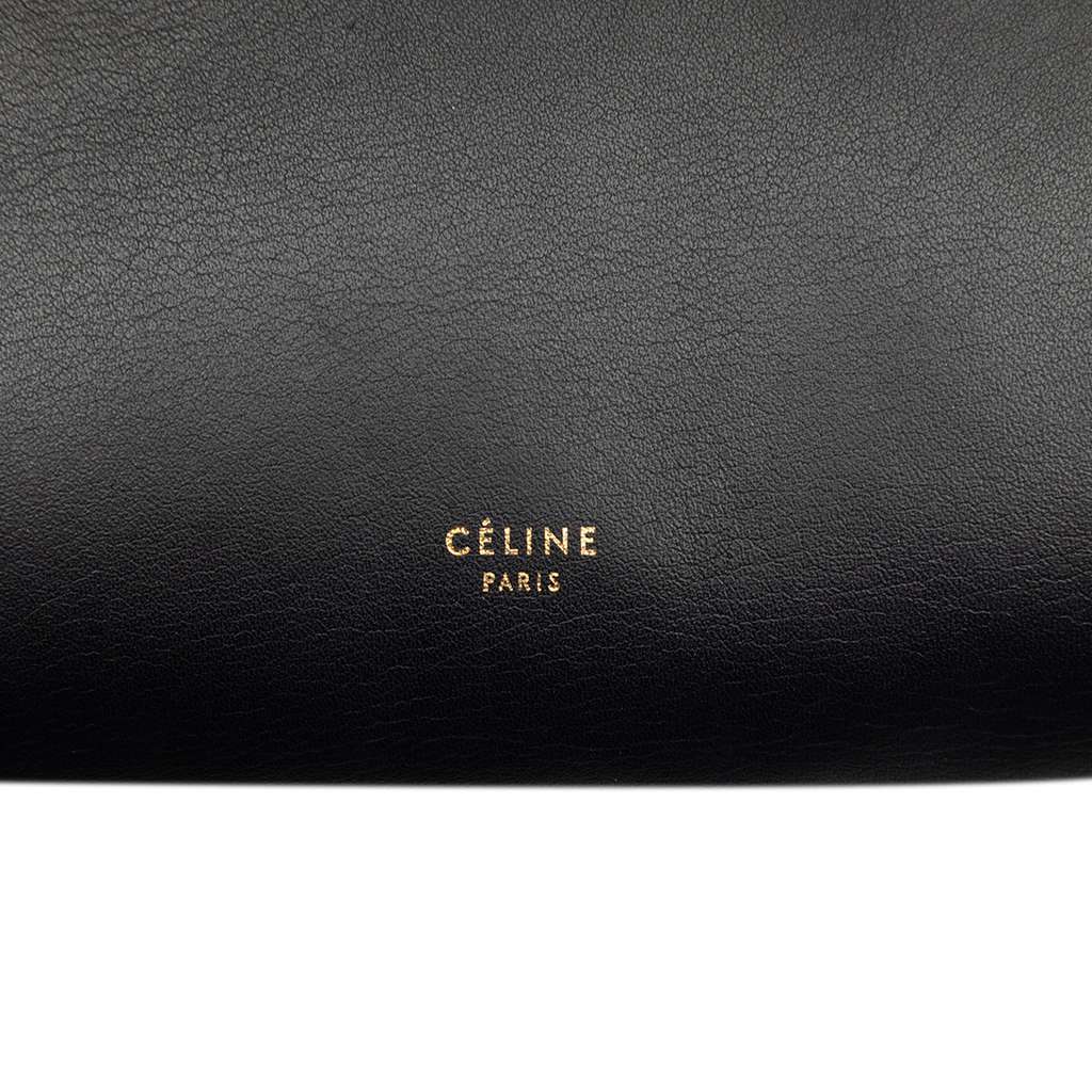 Celine Mini Bicolor Smooth Calfskin Belt Bag Black Leather Good - Box View