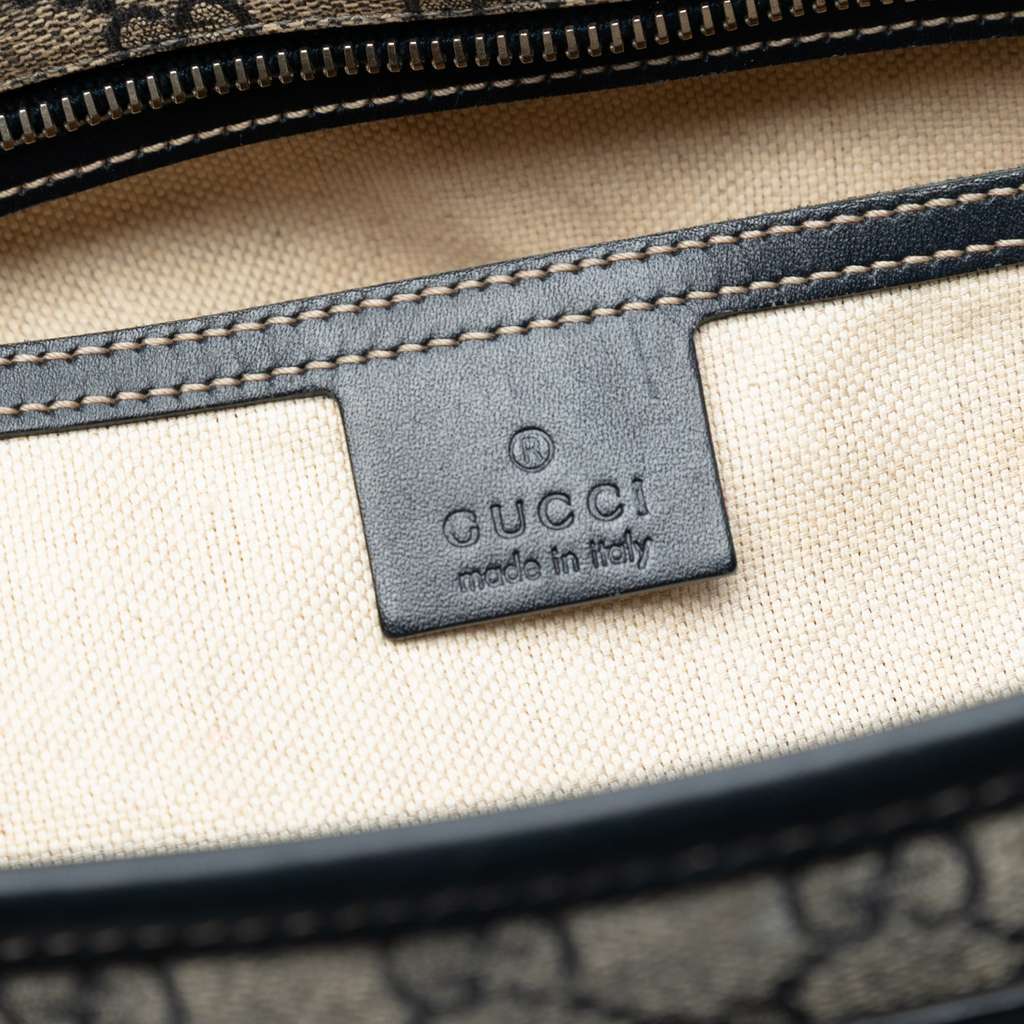 Gucci GG Supreme Tote Brown Canvas Good - Box View