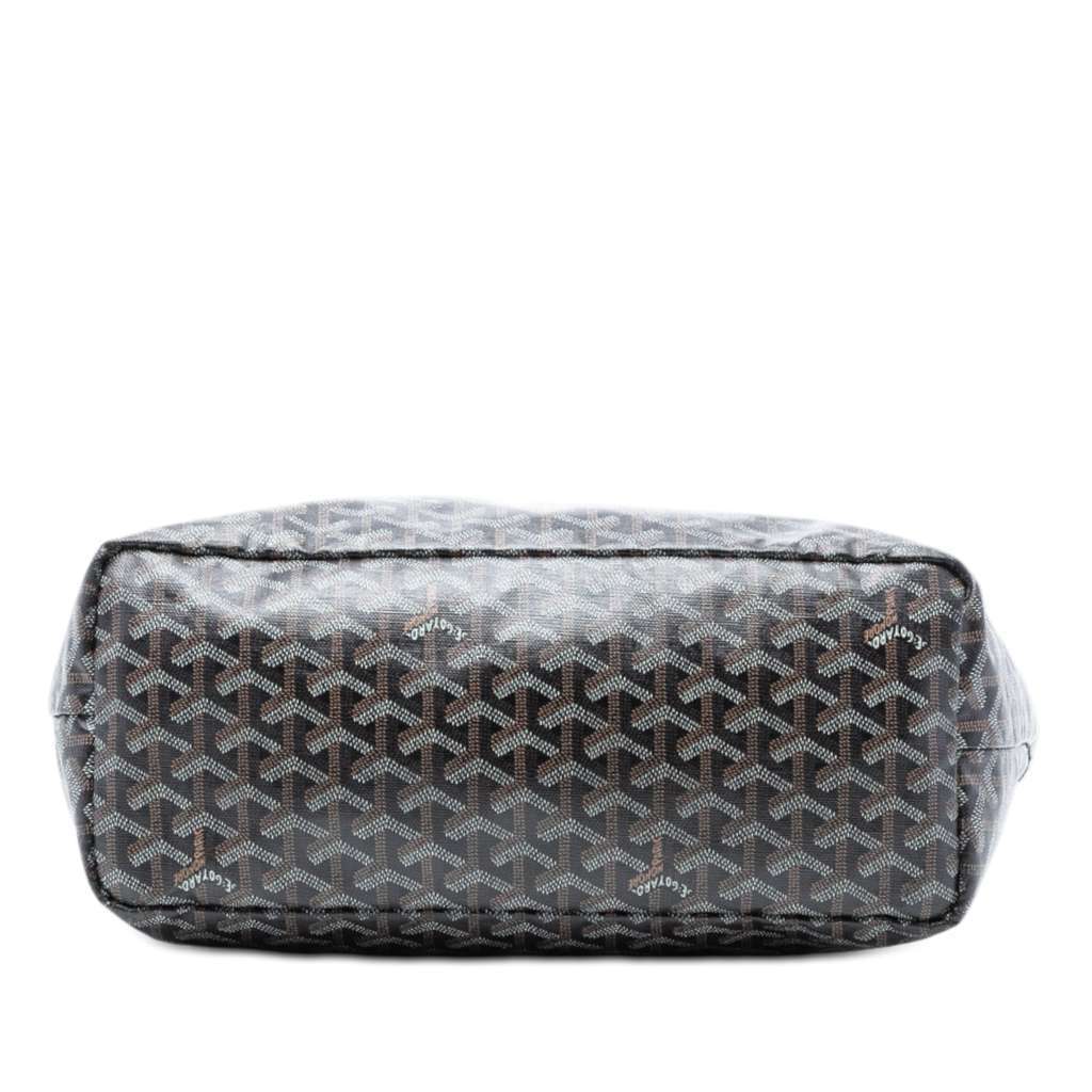 Goyard Goyardine Saint Louis PM Black Canvas Very good - Inside View
