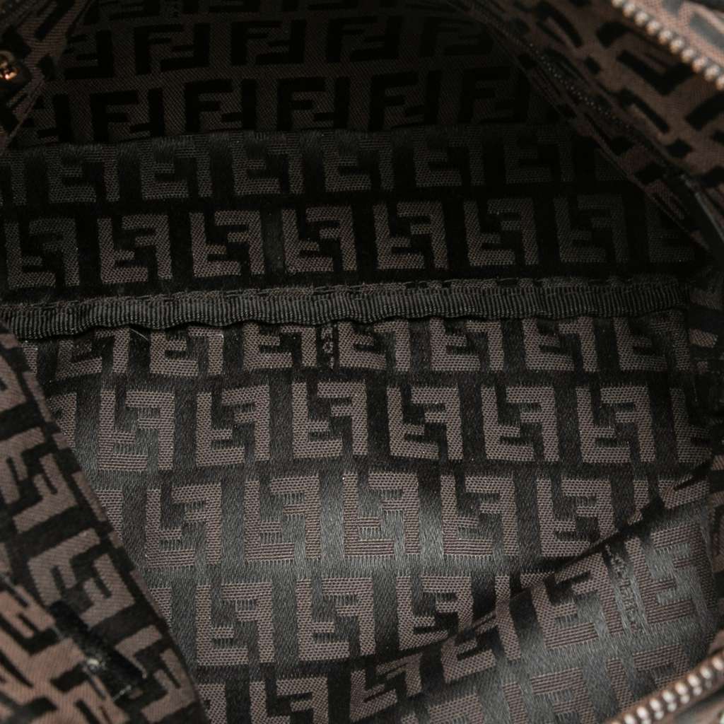 Fendi Zucchino Canvas Tote Brown Canvas Very good - Box View