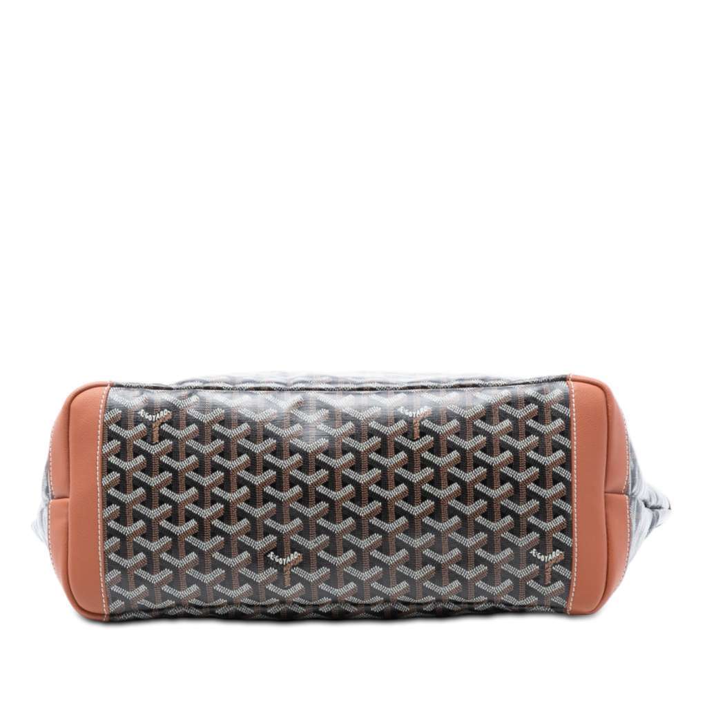 Goyard Goyardine Artois MM Black Canvas Good - Inside View