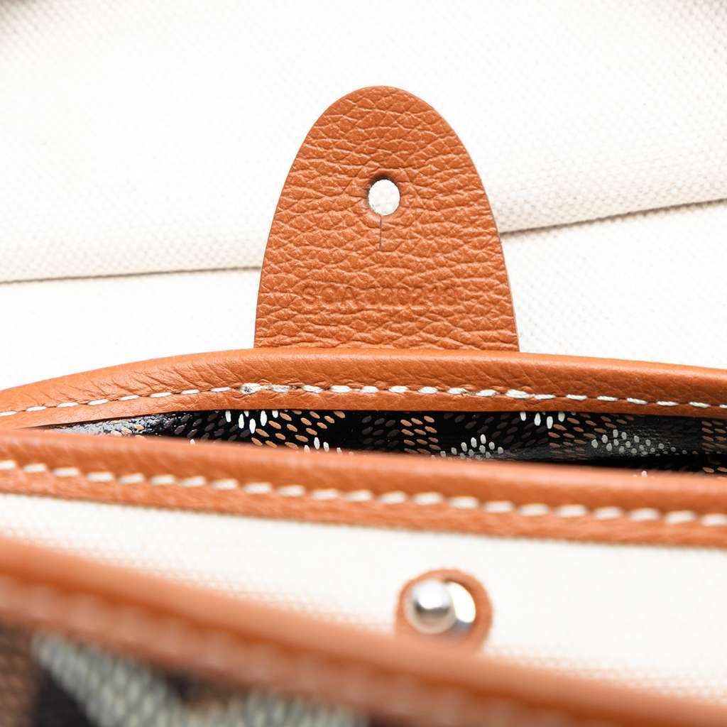 Goyard Goyardine Artois MM Black Canvas Good - Box View