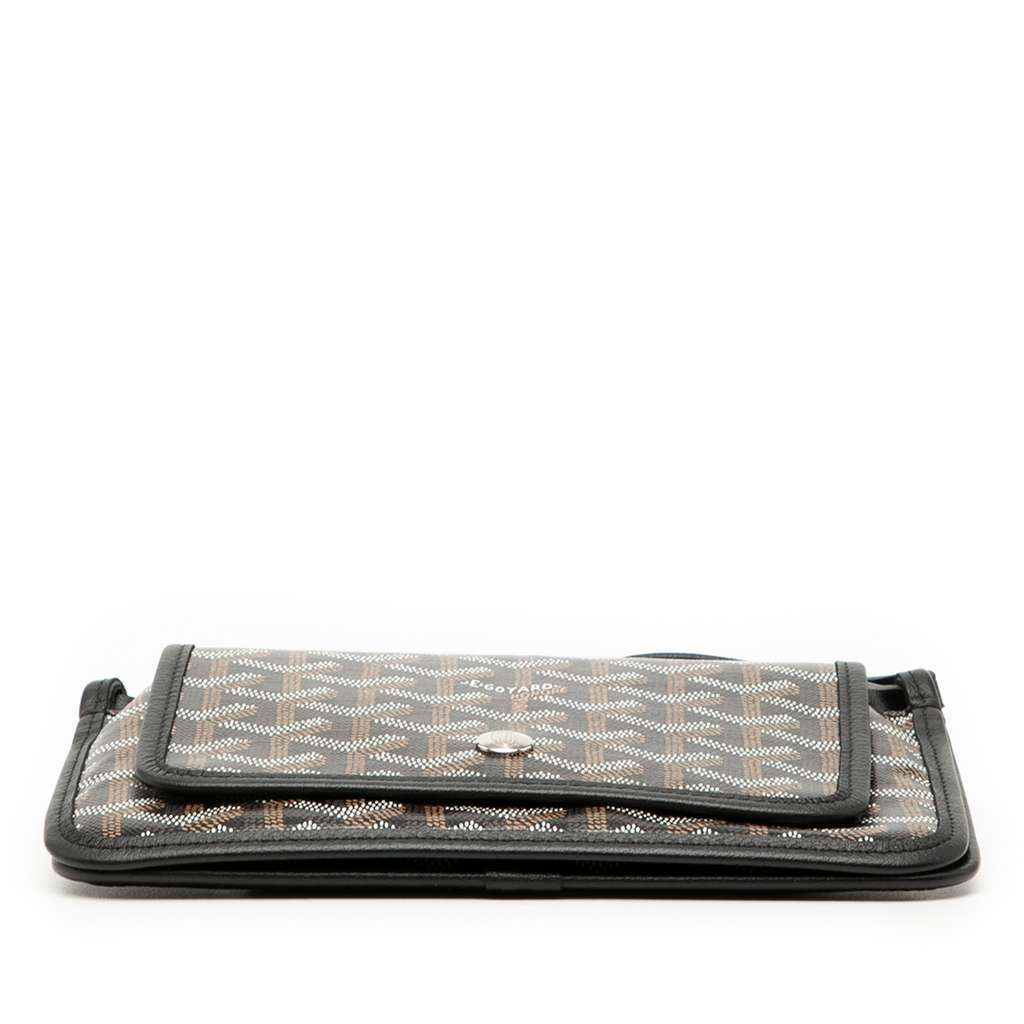 Goyard Goyardine Plumet Pocket Wallet Black Canvas Very good condition - Inside View