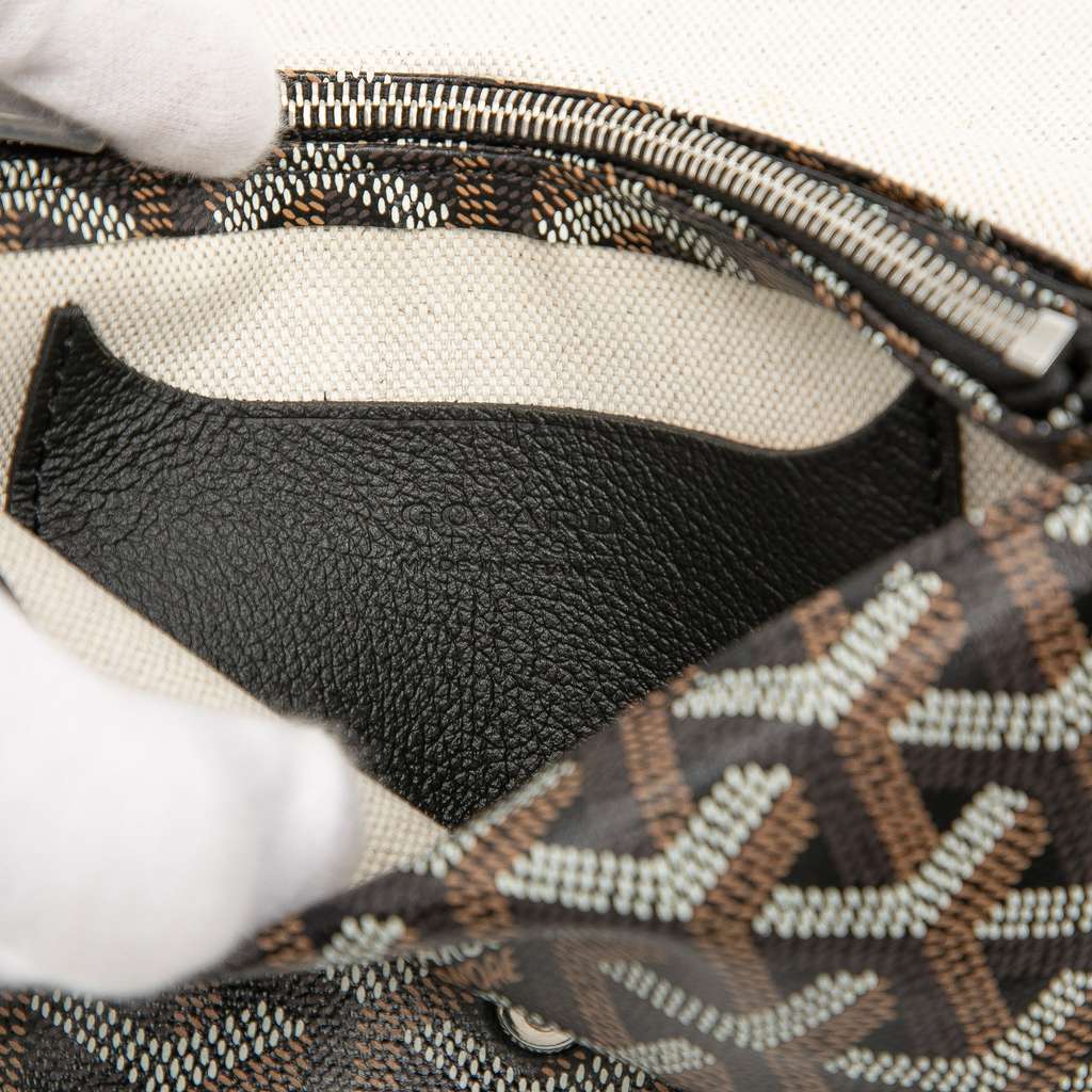 Goyard Goyardine Plumet Pocket Wallet Black Canvas Very good condition - Box View