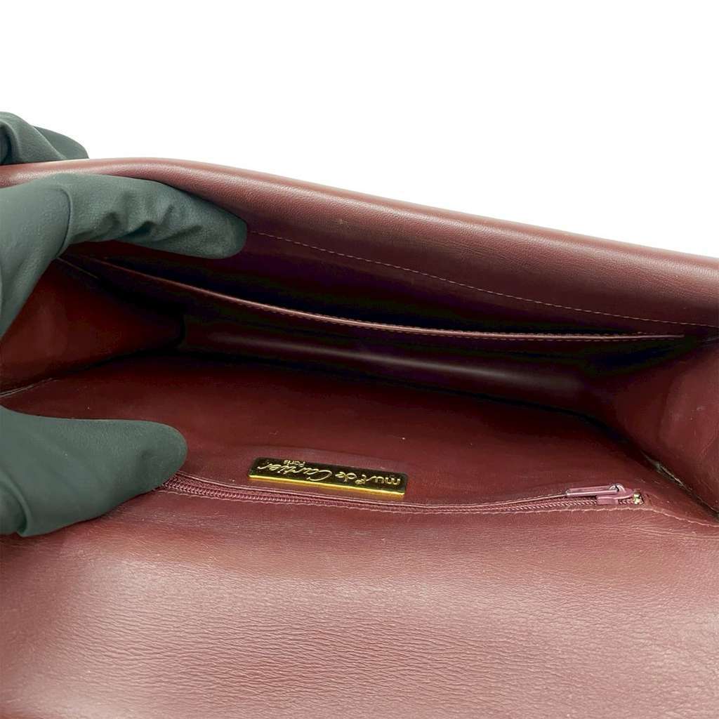 Cartier Leather Must de Cartier Crossbody Red Leather Good - Model View