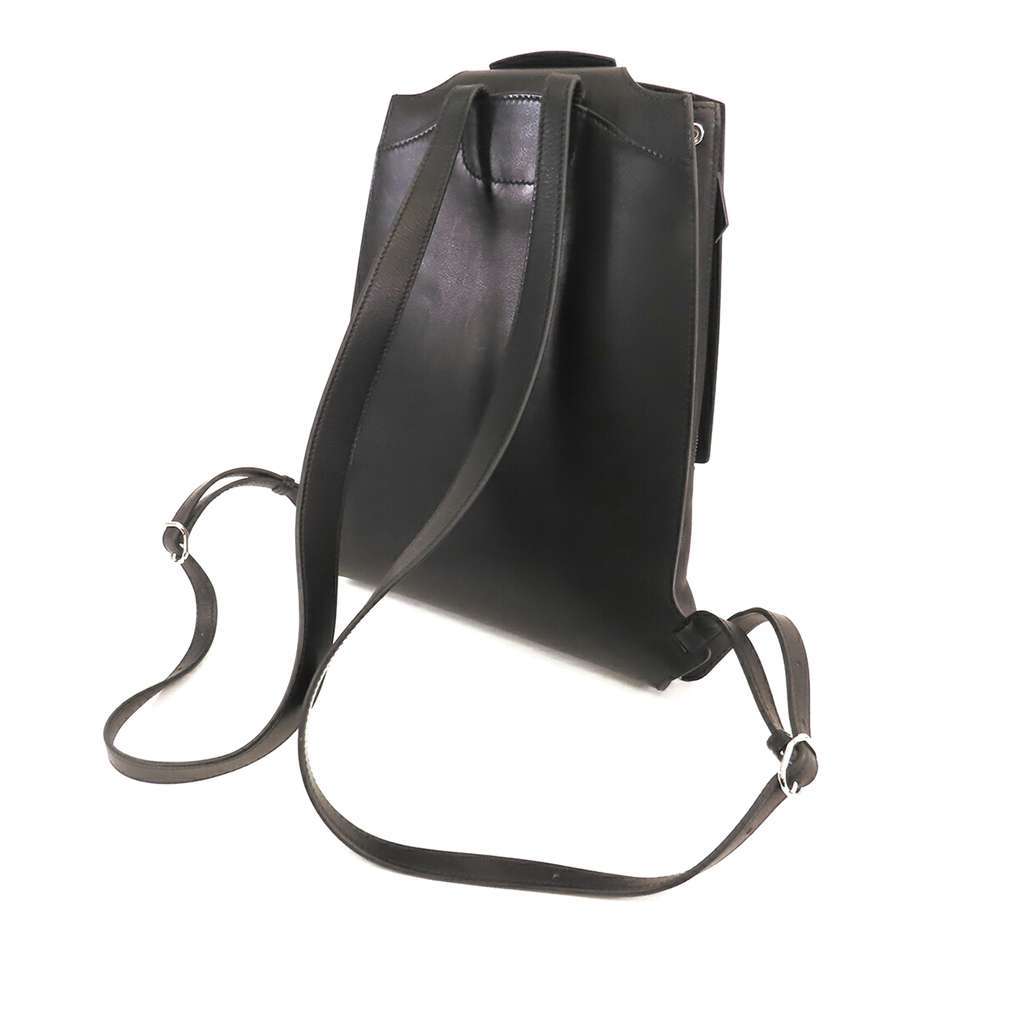 Hermès Evercolor GR24 Black Leather Good condition - Back View